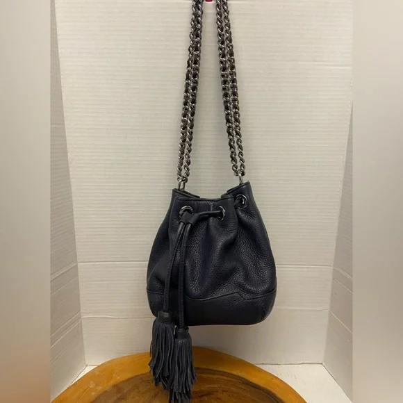 Rebecca Minkoff | Bags | Rebecca Minkoff Navy Blue Leather  display picture 3